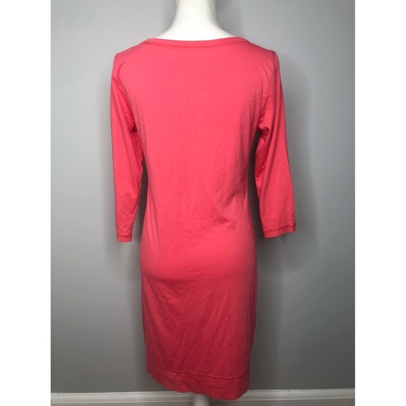 Lilly Pulitzer Island Coral Palmetto Dress Medium - Picture 3 of 6